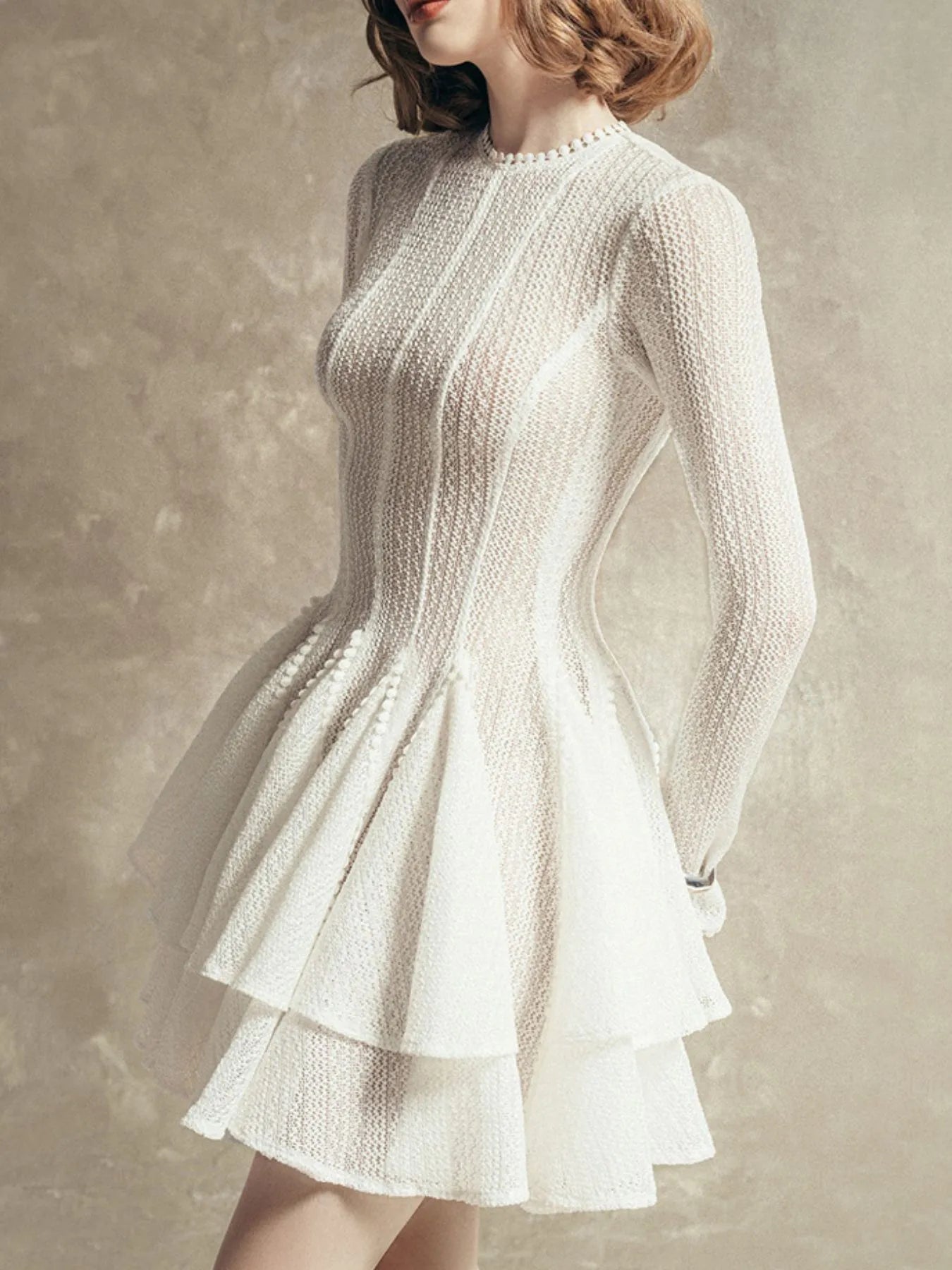 The Natalie Dress - elegant midi dress by Maison Adelaide